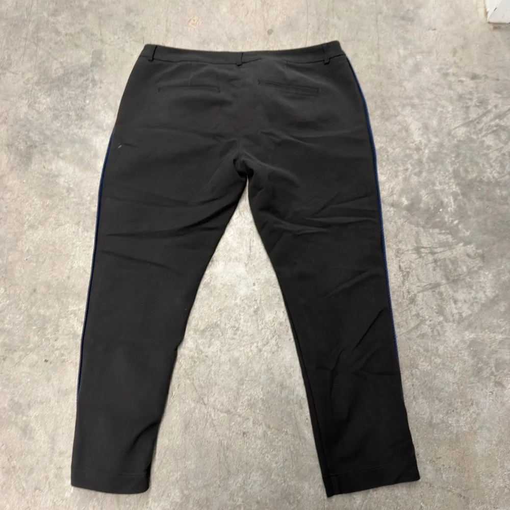 Scotch & Soda Black Chinos with Tan and Blue Accents